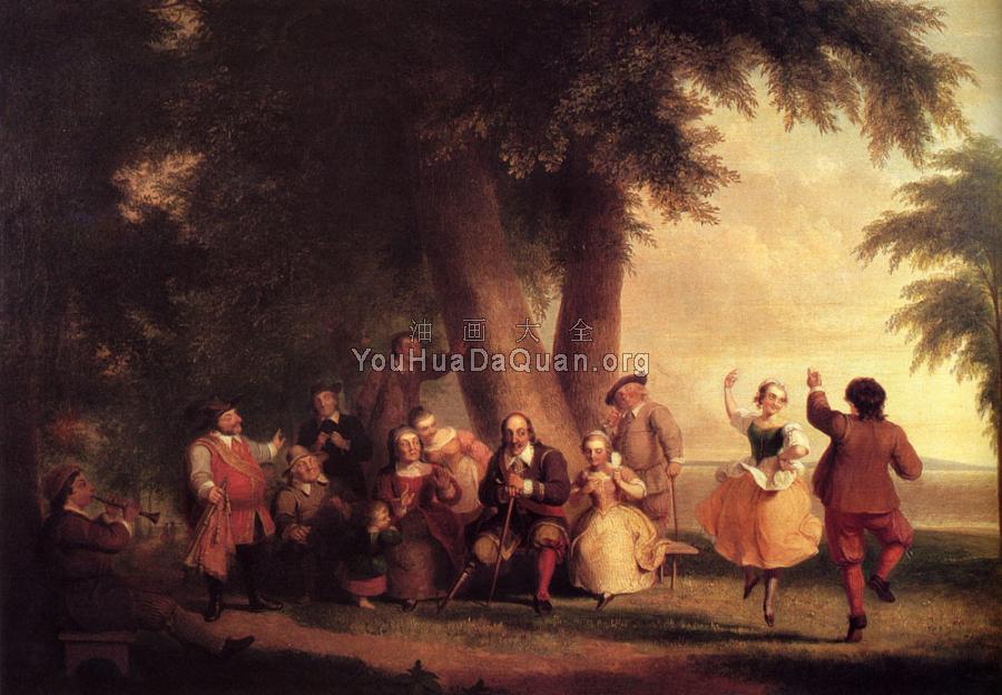 The Dance Of The Battery In The Presence Of Peter Stuyvesant - 艾斯·布朗·杜兰德